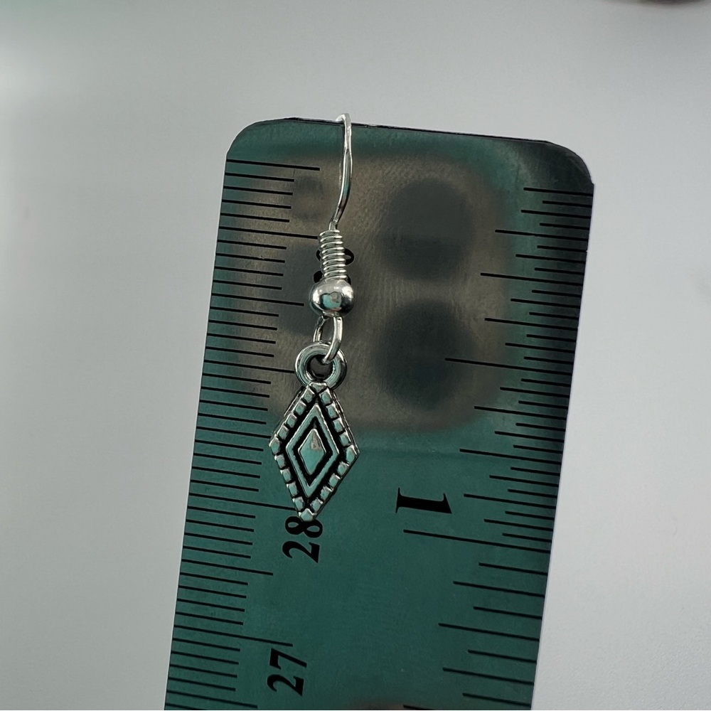 *SOLD* Solid Sterling 925 Purpurite Pendant Bracelet Earrings Jewelry Lot - Picture 7 of 13